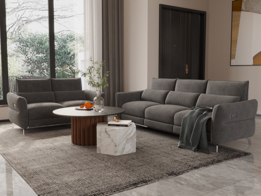 Buy Luxon Fabric 3-Seater Electric Recliner Sofa - Hybreeze Furniture